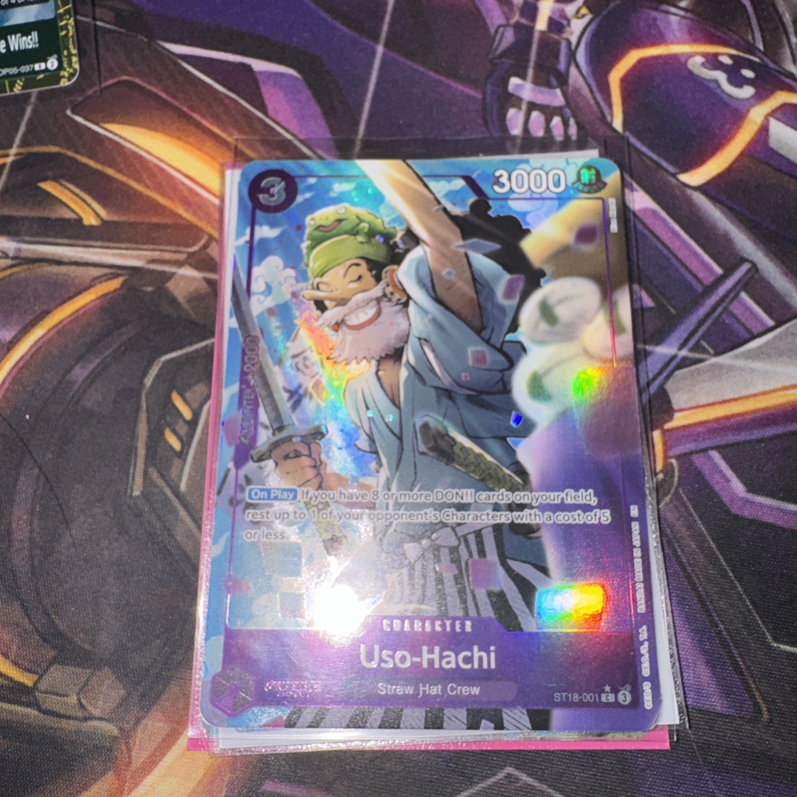 Uso-Hachi (Alternate Art) ST18-001 Premium Booster -The Best- Vol. 2 Foil