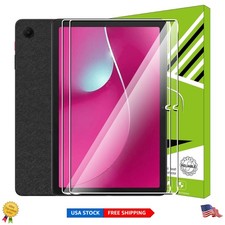 Anti-Scratch, Anti-Fingerprint Tempered Glass Protector for REVVL Tab 2, 10.1"