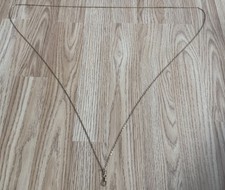 Antike goldfarbene Taschenuhr-Kette Union Essig !Bilder beachten! Jugenstil lang