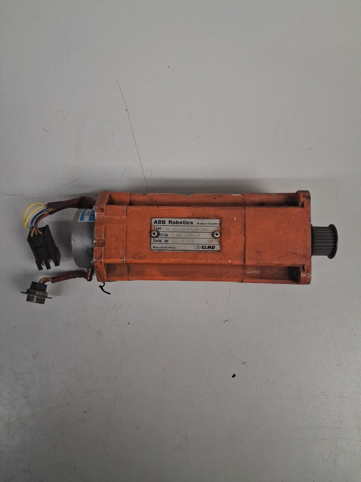 ABB Robotics API Elmo Servomotor PS 60/4-50-P-LSS-3985 3HAB 3125-1/8