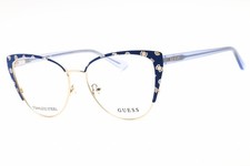 GUESS GU50121-092-55 Eyeglasses Size 55mm 16mm 145mm blue Women