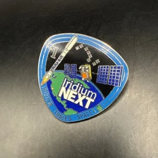 AUTHENTIC Iridium NEXT SPACEX FALCON 9 Thales Alenia Space COMM SATELLITE Pin