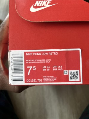 Size 7.5 - Nike Dunk Low USC - DD1391-701 Worn A Few Times Still Good Condition