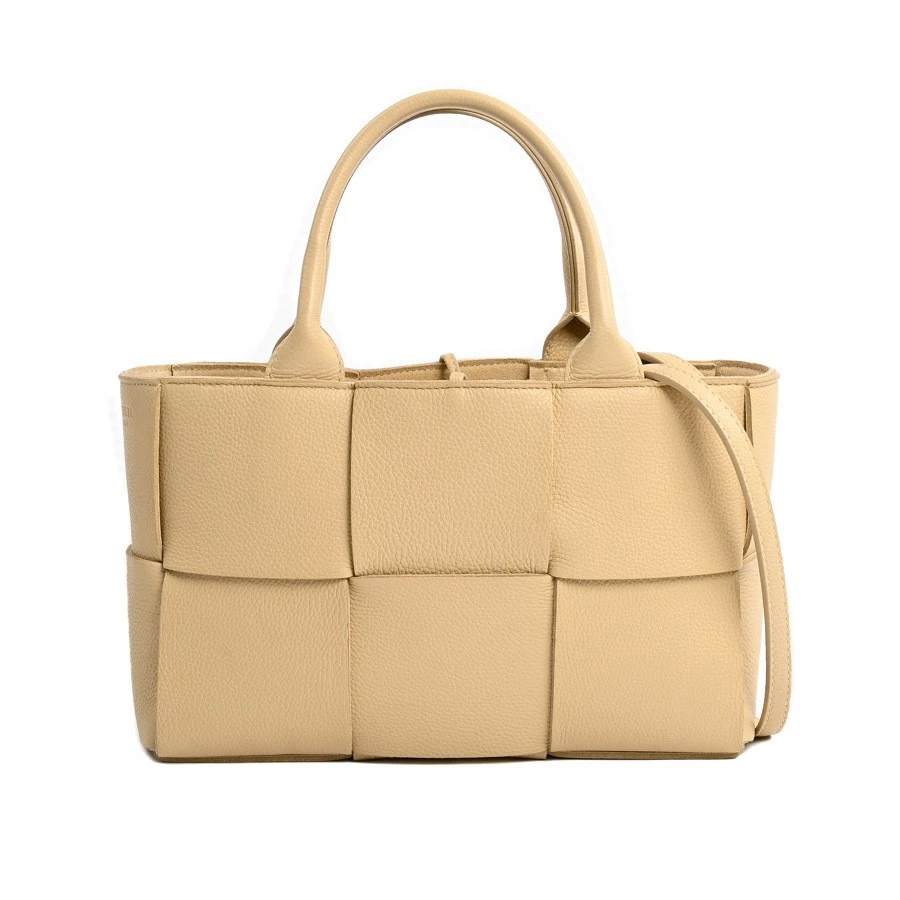 Bottega Veneta Mini Arco Tote Handbag 709337 Beige Ladies Used A