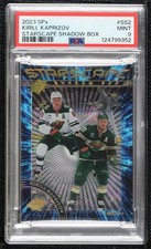 2023 SPx Starscape Shadow Box Gold Spectrum 8/10 Kirill Kaprizov PSA 9 MINT 04e2