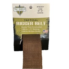 Belt Riggers Tac Shield Tactical Military Armed T32LGCY Size Large NEW Uniform