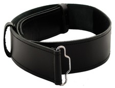 Standard Smooth Leather Kilt Belt - Size Small 25-34 