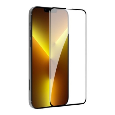 iPhone 13 / 13Pro / 14 / 16e / 17e - 2.5D Full Cover Tempered Glass