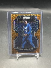 2021 Panini Prizm - Rookie Dayo Odeyingbo #387 Orange Lazer Prizm (RC) Colts