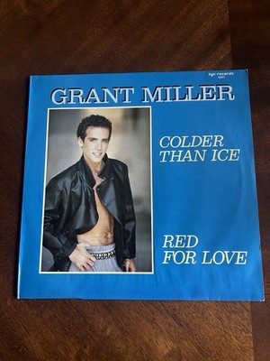 Grant Miller Colder Than Ice / Red For Love 12in Vinyl Single