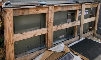 Modine Weather Hawk Makeup Air Unit Model # HDP150TMRHN40F2CM1DEA00