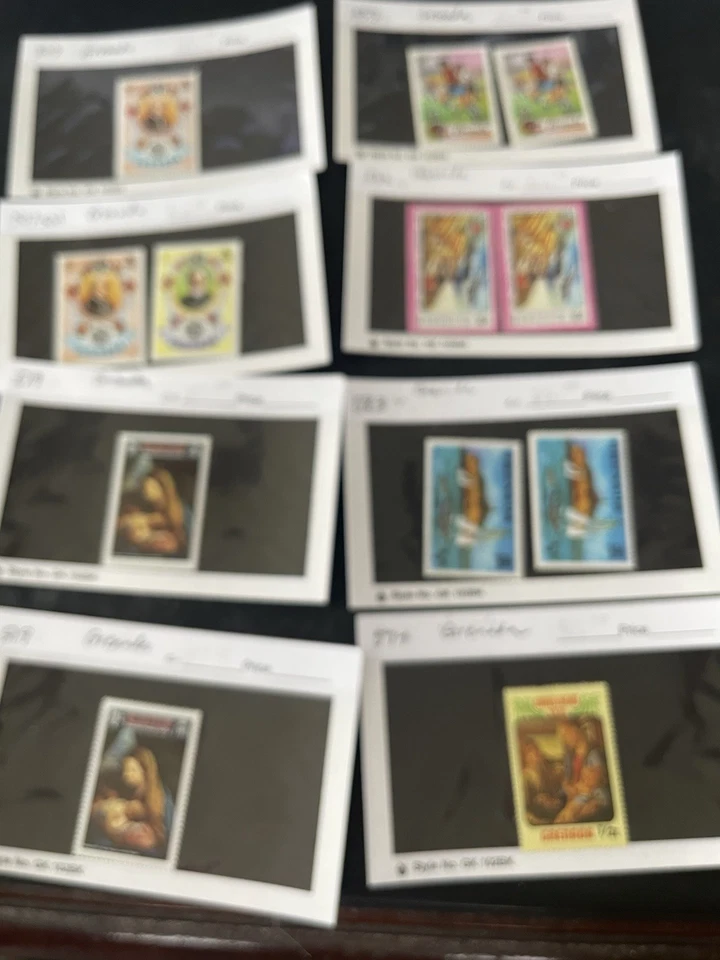 75+ Cartões de aprovação de selos com selos de Granada e Granada Granadinas - Imagem 2 de 4