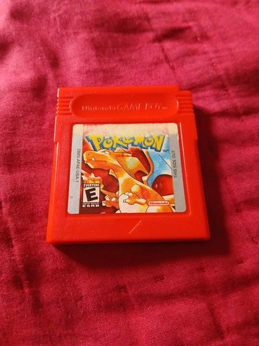 Nintendo Pokémon Red Version Gameboy  New Battery (Tested, Works)