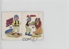 1985 Fight of the Century Stickers Pairs Quidado Tiburon a la Vista El Leon y0i