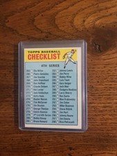 Check List 4th Series 1963 Topps (Auction Is For Card In Title)