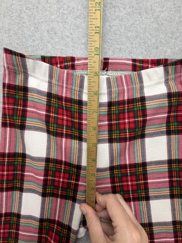 Hanna Andersson 2-teiliger Schlafanzug Jugend US 12 rot kariert Bio Baumwolle Long Johns - Bild 14 von 21