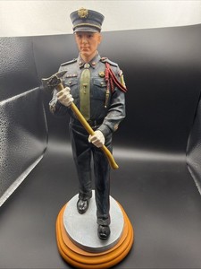 Vanmark Red Hats of Courage Fireman Marching 1st Edition 2002 Numbered No Box