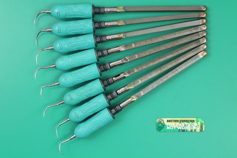 Cavitron Ultrasonic 30K Scaler Inserts (8pk) - HANDPIECE USA for REPAIR -