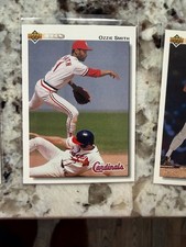 1992 UPPER DECK MLB BASEBALL CARD ST. LOUIS CARDINALS OZZIE SMITH #177