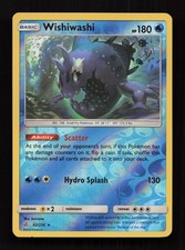 Wishiwashi 62/236 Holo Rare Cosmic Eclipse Pokemon Near Mint