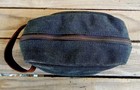 S Zone Canvas and Leather Toiletry Bag Travel Dopp Kit Grooming and Shaving — photo 7