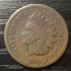 1872 Indian Head Cent Penny, Good (G). Key, Natural Color! Slight Obv. Mark. G56