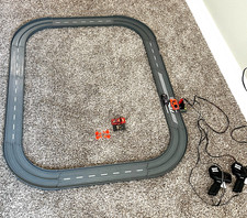 TYCO TCR Slot less Total Control RACE SET Track w/ 3 cars Bandit Ferrari WORKS