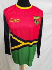 Vanuatu Football Long Sleeve AiRO Sportswear Men's Flag Jersey