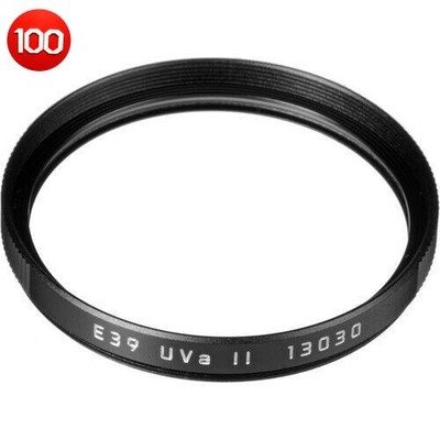 leitz UVa II E39 Filter - Black.