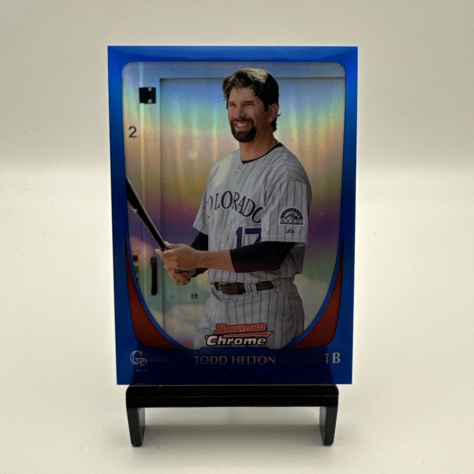 2011 Bowman Chrome - Todd Helton #126 Blue Refractor /150
