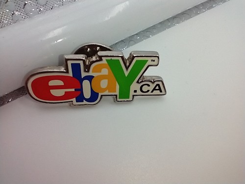 eBay Canada Lapel Pin Colorful ebay.ca