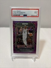 Josh Richardson 2022 Panini Prizm #213 Purple Choice /20 PSA 9 MINT Spurs