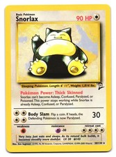 SNORLAX 30/130 BASE SET 2 REGULAR RARE LP OR BETTER POKEMON TCG on eBay