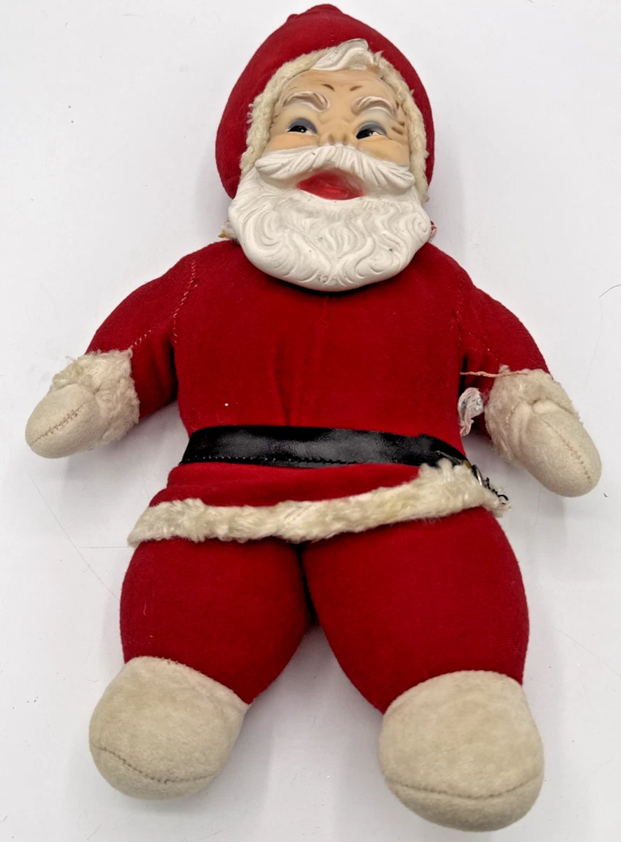 Vintage Rubber Santa for sale | eBay