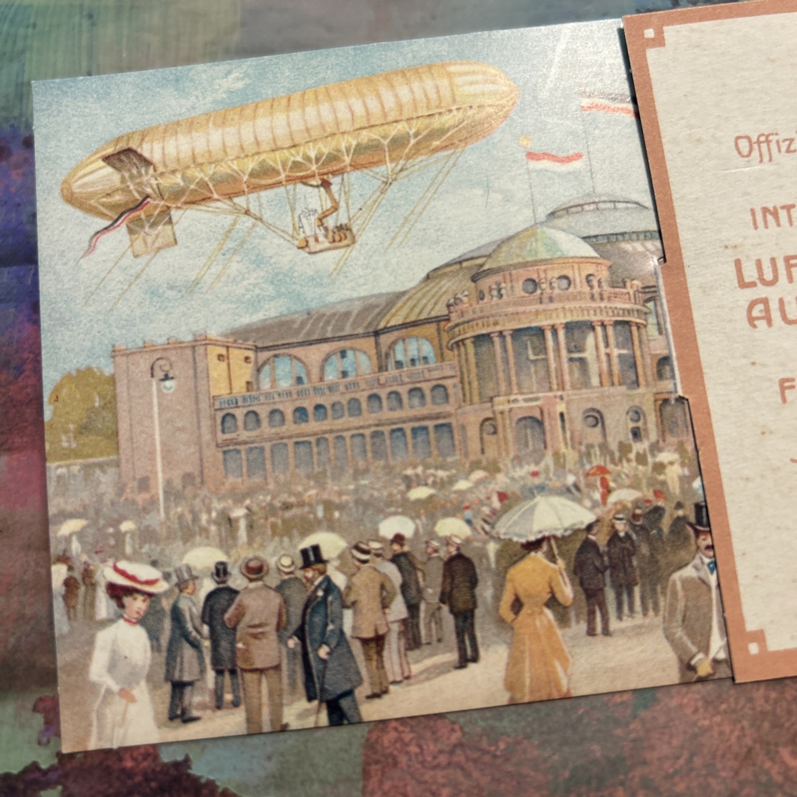 Vintage Reproduction of a 1900 Postcard, Good Old Days Postcard Co. Sweden