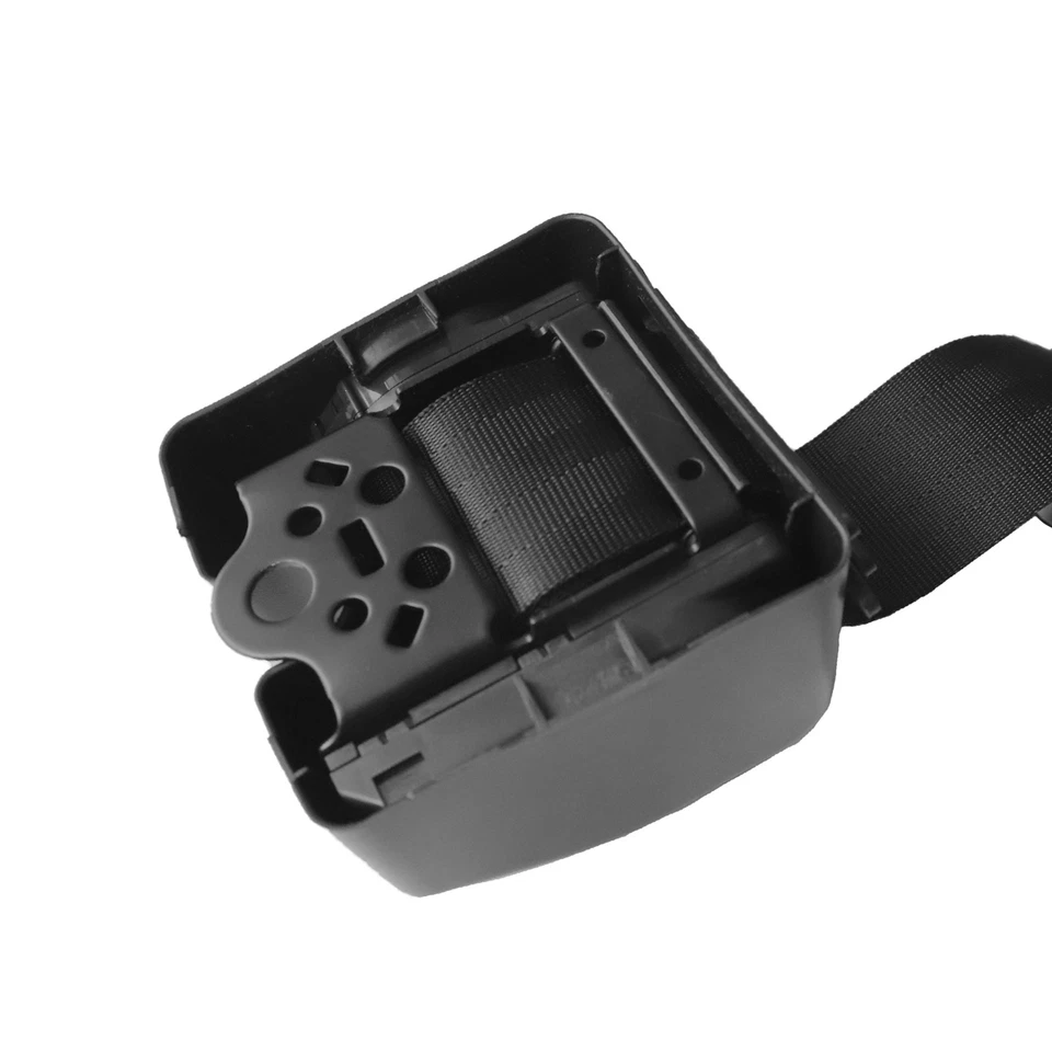 2X Cinturones de seguridad retráctiles de 3 puntos Cinturones ajustables para Jeep Wrangler Negro EE. UU. Foto 2 de 4