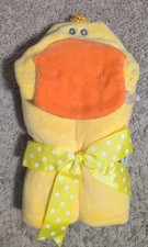 Mullin Square Yellow Duck Towel W/Hood Brand New B462