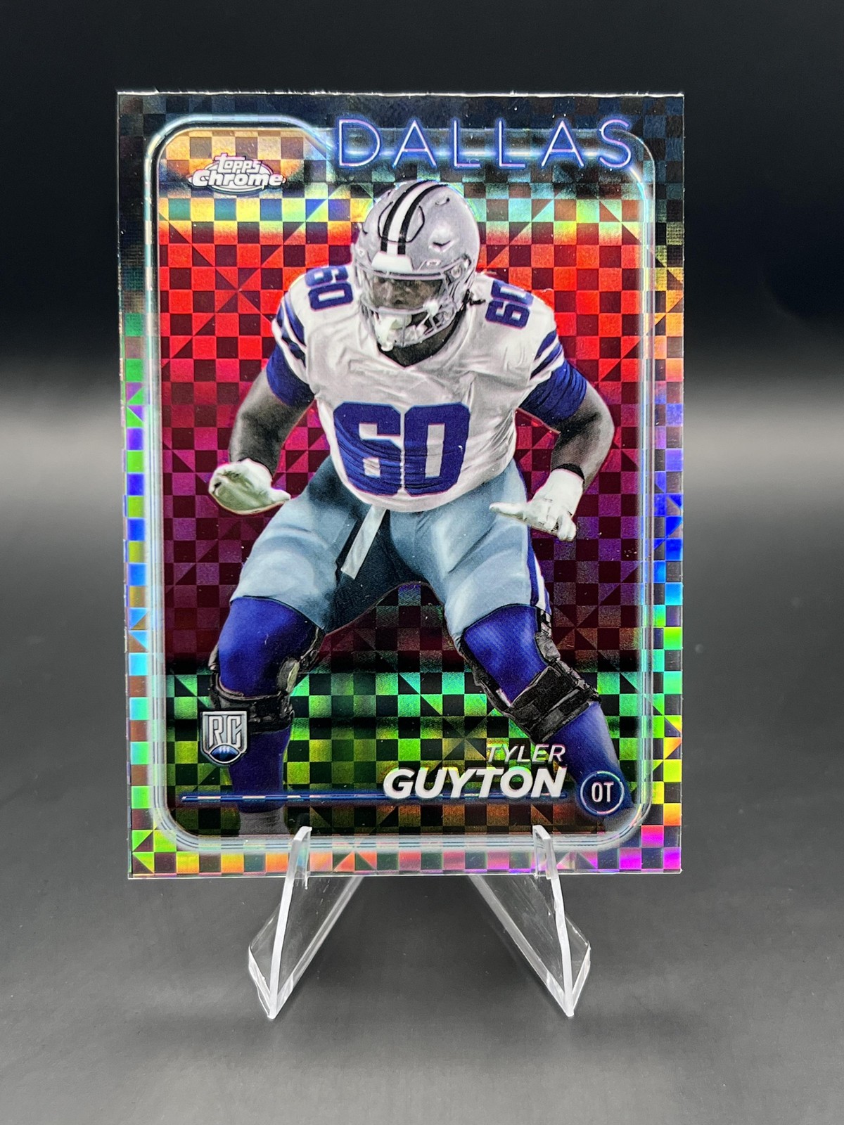 Tyler Guyton Topps Chrome #299 X-Fractor
