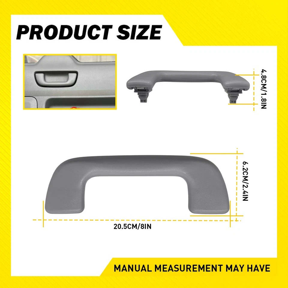 NUEVA MANIJA DE ASISTENCIA DE PUERTA TRASERA INTERIOR GENUINA PARA LEXUS GX470 2003-2009 GRIS Foto 4 de 4