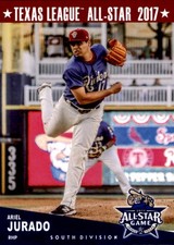 2017 Texas League All-Stars South #9 Ariel Jurado Aguadulce Panama Baseball Card