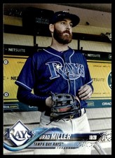 2018 Topps Brad Miller Tampa Bay Rays #478