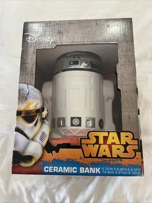 Disney Star Wars R2-D2 Ceramic Coin Bank