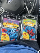 Lakeshore Learning Set Of Upper and Lowercase Magnetic Letters