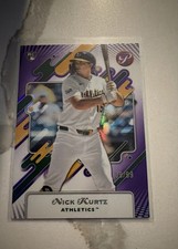 2025 Topps Pristine - Nick Kurtz #94 Purple Refractor /99 (RC)