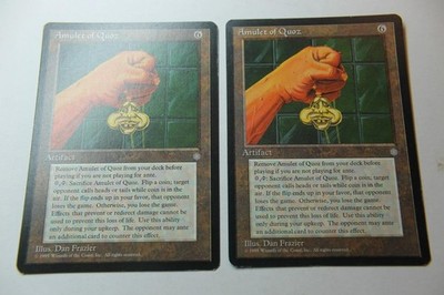 MTG Amulet of Quoz x2- -Ice Age-Lightly Played