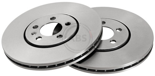 2x BRAKE DISC 16265 FOR VW GOLFIIIPASSATB3/B4VENTO AAA 2.8L ABV 2.9L 6cyl 1.9L - Picture 2 of 8