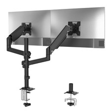 Dual Monitor Mount, 13-32 Inch Adjustable Spring Dual Monitor Arm for Desk Ho...