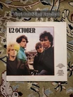 U2 October LP 33 RPM Vinyl 12" Island Records SRC 90092-1 EXC 1981