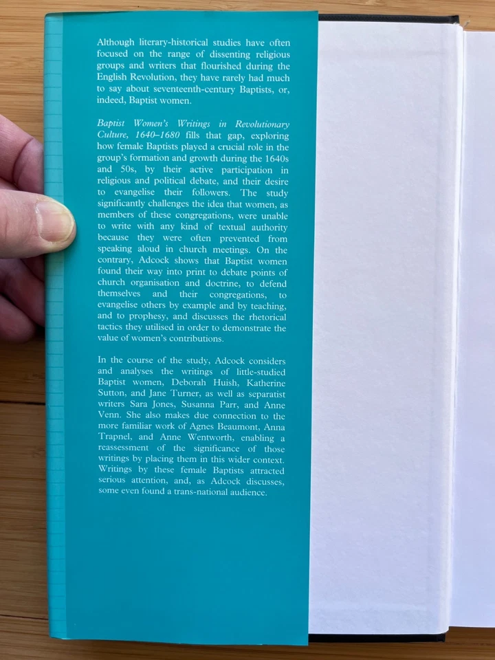 Baptist Women Writings Religious Political History Revolution England 1640-1680 - Image 2 of 4