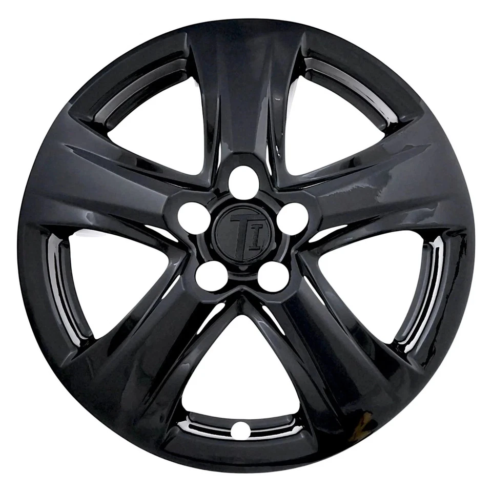 For Toyota Highlander 2020-2024 Trim Illusion 18" Gloss Black Wheel Skin Set - Image 3 of 4